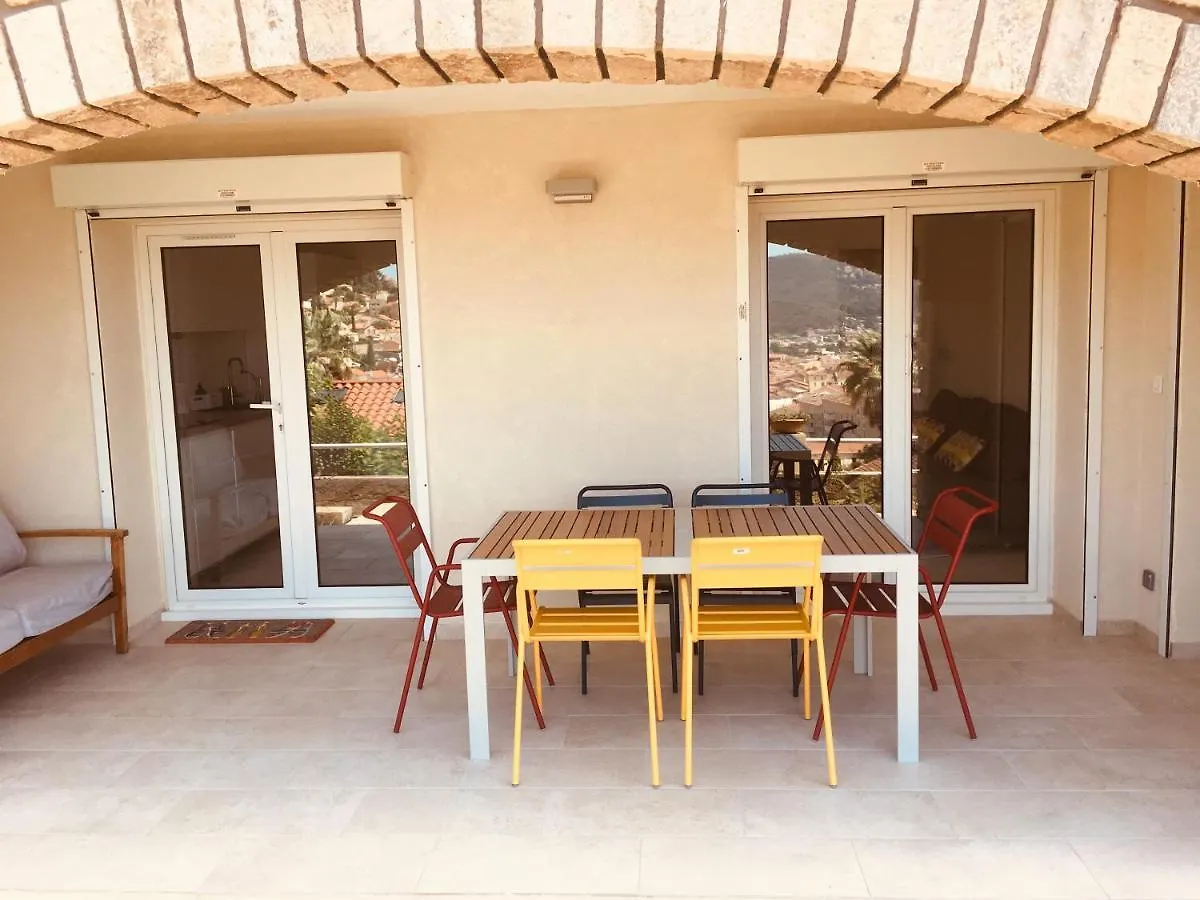 Bas Villa, Vue Mer, Centre Ville, Paradis, Calme Hyeres